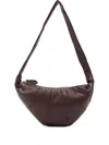 Lemaire Women Croissant Medium Leather Shoulder Bag In Pattern