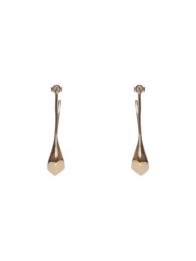 Lemaire Women Gold Short Drop Earrings