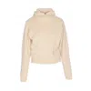 Lemaire Women Hooded Sweater In Nude