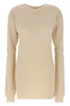 Lemaire Knitted Dress With Removable Sleeves In White