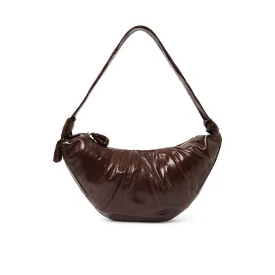 Lemaire Women's Large Croissant Bag In Chocolate Fondant