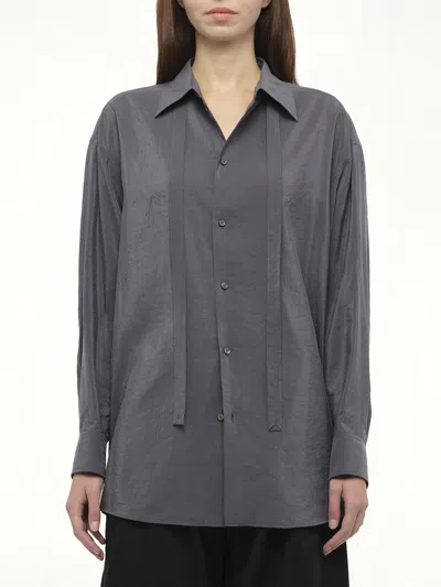 Lemaire Women's Long Shirt With Tie