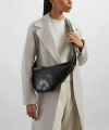 Lemaire Women's Medium Coated Croissant Cross-body Bag