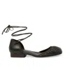 Lemaire Brown Micro Ballerina Heeled Sandals In Dark Chocolate