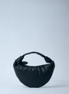 Lemaire Women Mini Fortune Croissant Handbag In Black