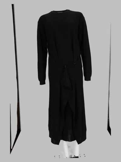 Lemaire Women's Minimalist Dress With Clean Lines In Black