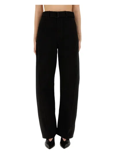 LEMAIRE WOMEN'S PANTALONE CON CINTURA TWISTED