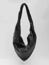 Lemaire Scarf Silhouette Twisted Handle Bag In Black