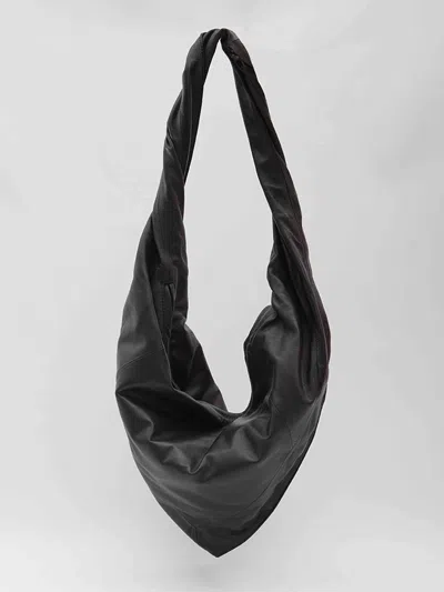 Lemaire Women Scarf Bag Small In Black