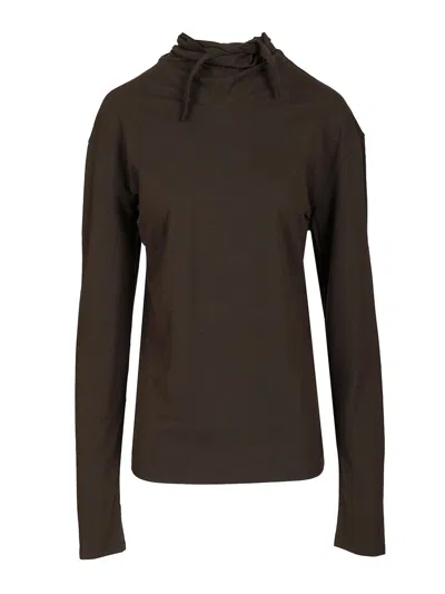 Lemaire Women Scarf Top In Green