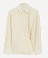 Lemaire Off-white Twisted Shirt In White