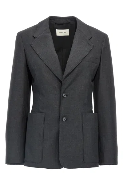 LEMAIRE LEMAIRE WOMEN SINGLE-BREASTED BLAZER