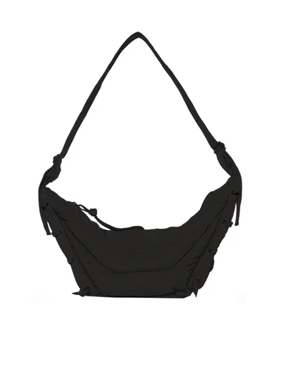 Lemaire Women Small Brown Soft Game Bag In Multi