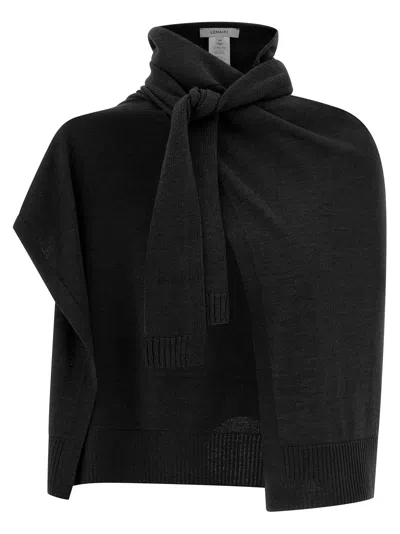 Lemaire Women's Trompe-lœil Scarf In Black