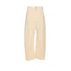Lemaire Belted Twisted Pants In Neutral