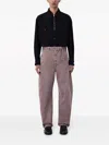 LEMAIRE LEMAIRE WOMEN TWISTED BELTED PANTS