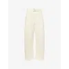 Lemaire Belted Twisted Pants In Neutral