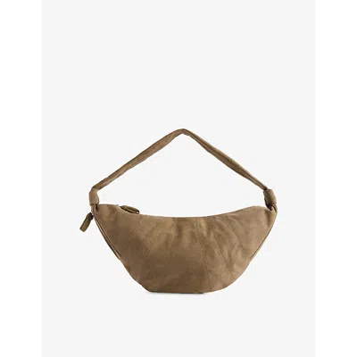 Lemaire Womens Sisal Croissant Large Cotton-blend Cross-body Bag