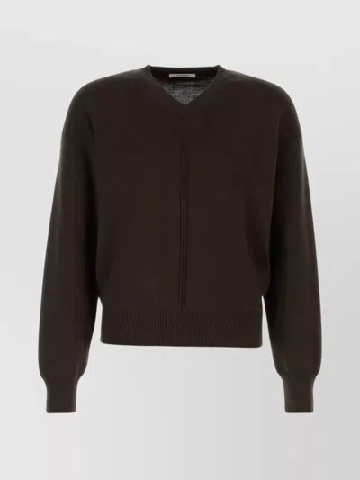 LEMAIRE WOOL AND ACRYLIC LONG SLEEVE SWEATER
