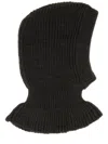 Lemaire Wool And Alpaca Blend Hood In Brown