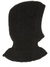 Lemaire Wool And Alpaca Blend Hood In Brown