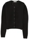 Lemaire Crew Neck Knitwear Long Sleeve Ribbed Style In Animal Print