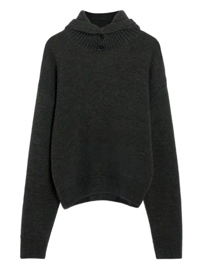 LEMAIRE LEMAIRE WOOL HOODED SWEATER