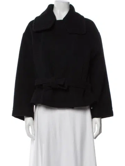 Pre-owned Lemaire Wool Jacket In Black