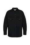 Lemaire Long-sleeve Buttoned Jacket In Black