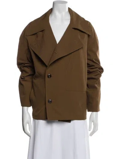 Pre-owned Lemaire Wool Jacket In Brown