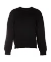 Lemaire Wool Knitted Jumper In Black