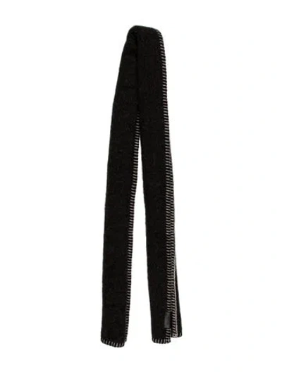 Pre-owned Lemaire Wool Scarf In Brown