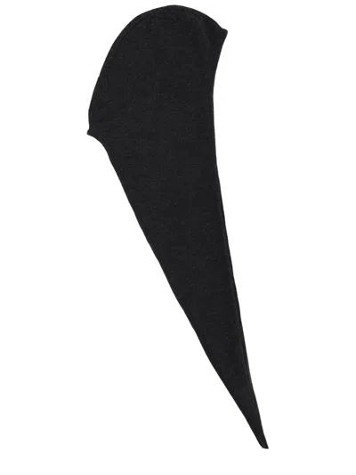 Lemaire Wool Scarf In Gray