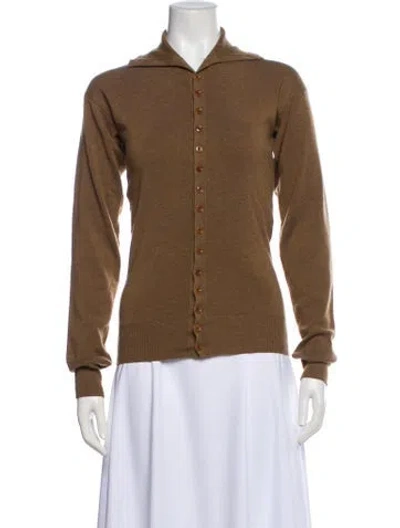 Pre-owned Lemaire Wool Sweater W/ Tags In Brown