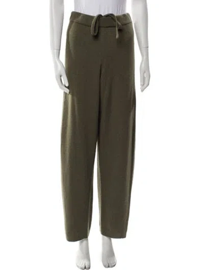 Pre-owned Lemaire Wool Sweatpants W/ Tags In Green