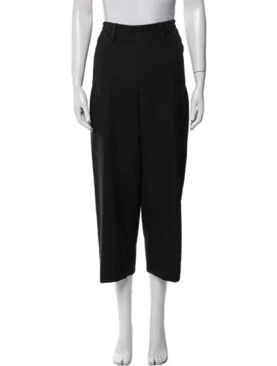 Pre-owned Lemaire Wool Wide Leg Pants In Multi