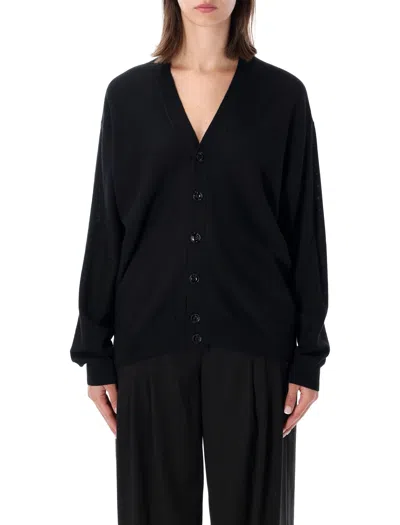 Lemaire Wool-acrylic Sweater In Nero