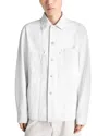 Lemaire Workwear Overshirt In White