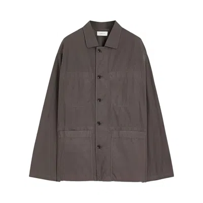 Pre-owned Lemaire Workwear Shirt Jacket 'dark Brown' | Men's Size 50