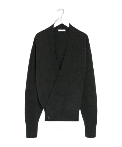 LEMAIRE LEMAIRE V-NECK WRAP CARDIGAN