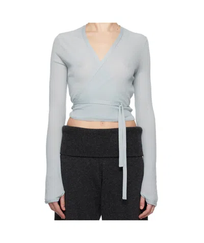 Lemaire Wrap Cardigan In Black