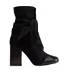 Lemaire Wrapped 90mm Boots In Black