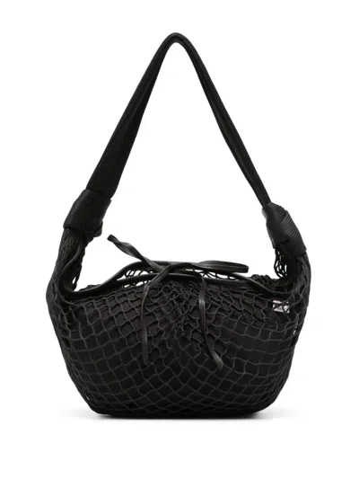 Lemaire X Filt Croissant Bag In Black