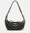 Lemaire X Filt Croissant Mesh Shoulder Bag In Sand