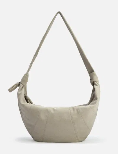 Lemaire Xl Croissant Bag In Sand