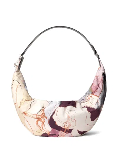 Lemaire Xl Quiver Clip Zip-fastening Shoulder Bag In Multi