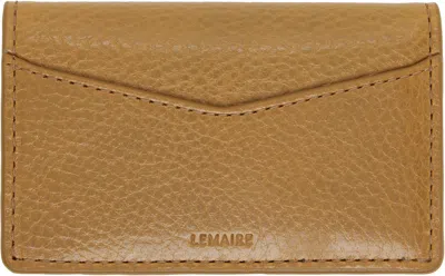 Lemaire Yellow Gear Pocket Organizer Card Holder