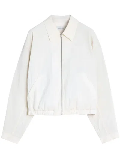 Lemaire Zip-up Jacket In White