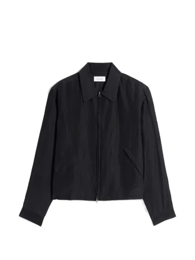 Lemaire Zip-fastening Jacket In Black