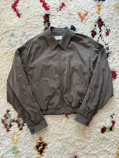 Pre-owned Lemaire Zipped Blouson In Brown